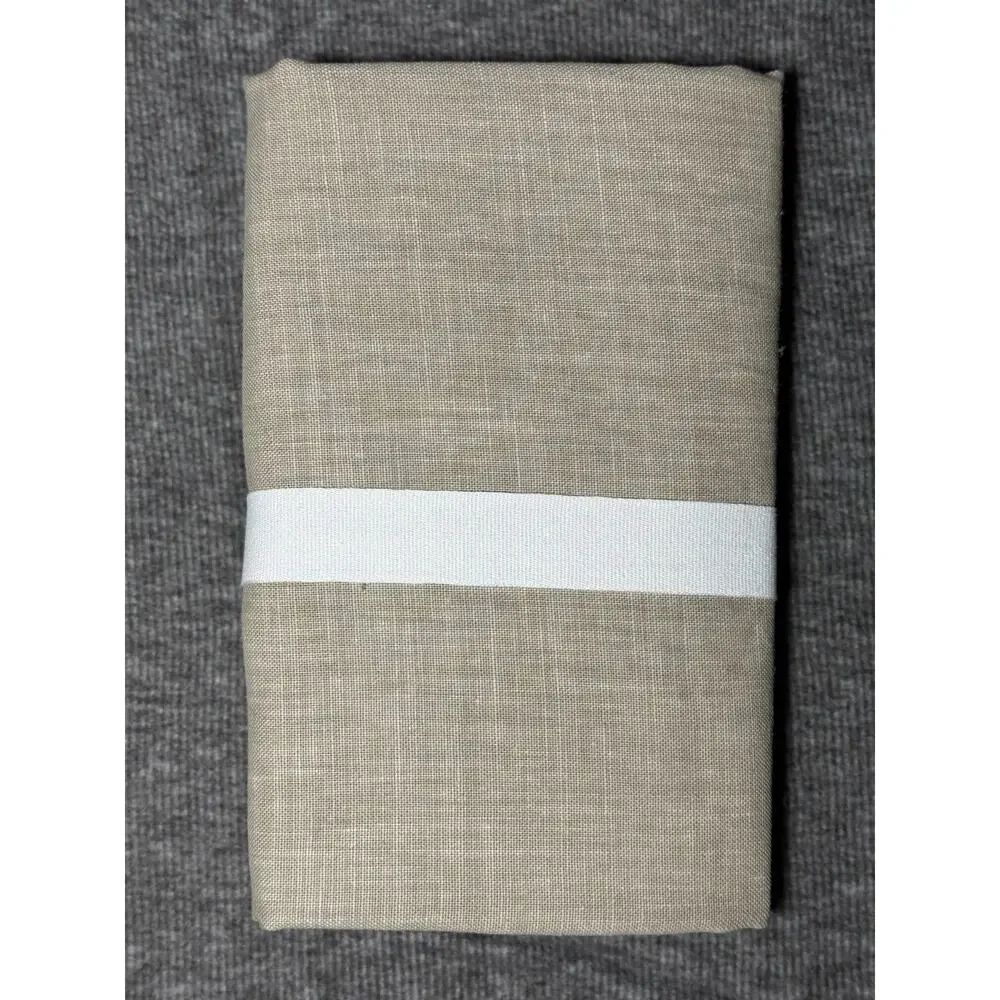 Pottery Barn Belgian Linen KING Sham Natural Flax 36 x 20
